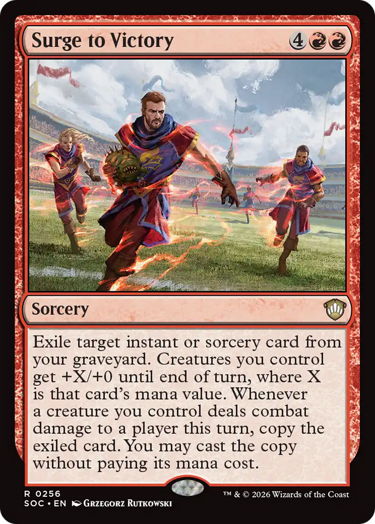 Ímpeto para a Vitória / Surge to Victory - Magic: The Gathering - MoxLand