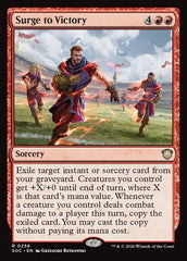 Ímpeto para a Vitória / Surge to Victory - Magic: The Gathering - MoxLand