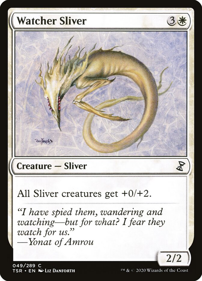Fractius Observador / Watcher Sliver - Magic: The Gathering - MoxLand