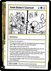 Seek Bolas's Counsel - Magic: The Gathering - MoxLand