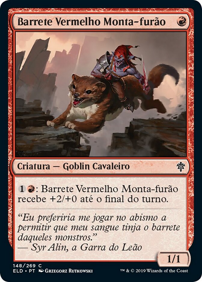 Barrete Vermelho Monta-furão / Weaselback Redcap - Magic: The Gathering - MoxLand