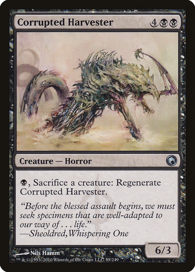 Colheitador Corrompido / Corrupted Harvester - Magic: The Gathering - MoxLand