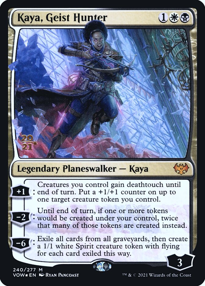 Kaya, Caçadora de Geists / Kaya, Geist Hunter - Magic: The Gathering - MoxLand