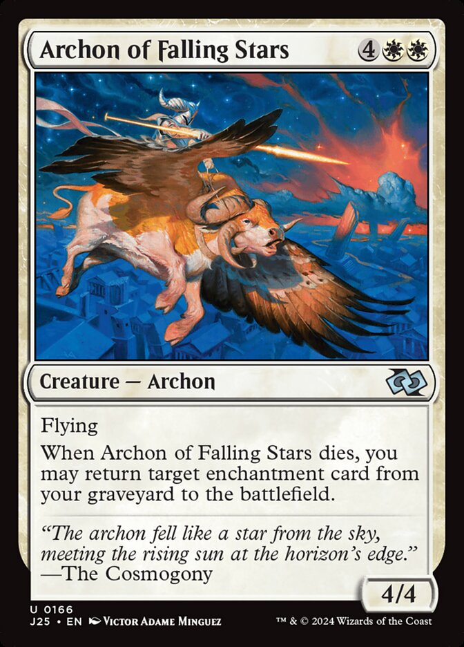 Arconte das Estrelas Cadentes / Archon of Falling Stars - Magic: The Gathering - MoxLand