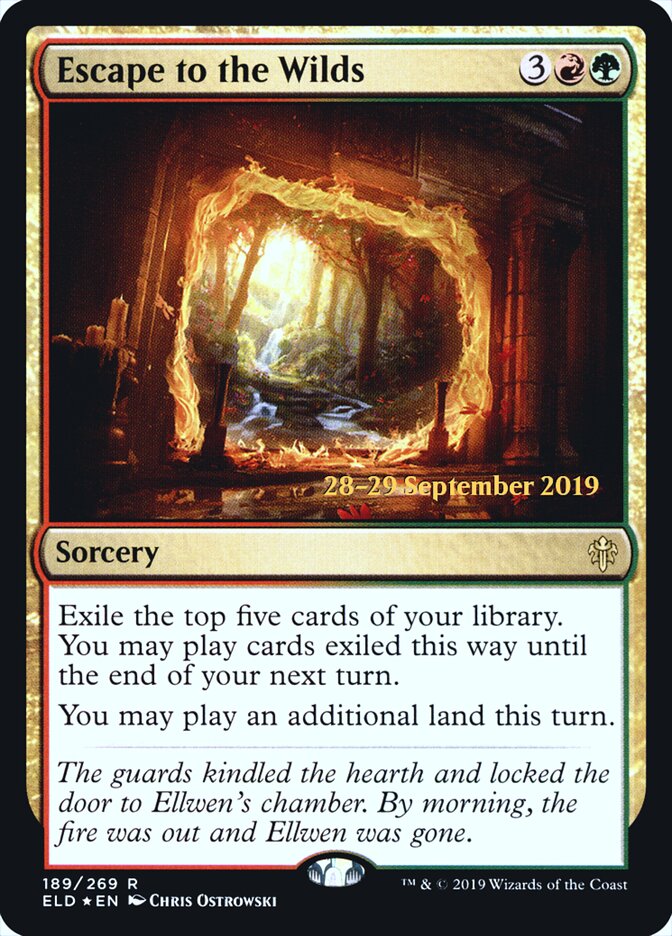 Fuga para as Terras Selvagens / Escape to the Wilds - Magic: The Gathering - MoxLand