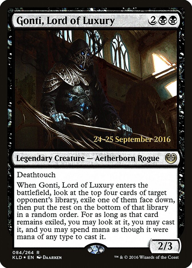 Gonti, Senhor da Opulência / Gonti, Lord of Luxury - Magic: The Gathering - MoxLand
