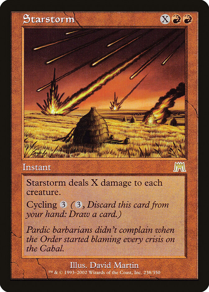 Tempestade de Estrelas / Starstorm - Magic: The Gathering - MoxLand