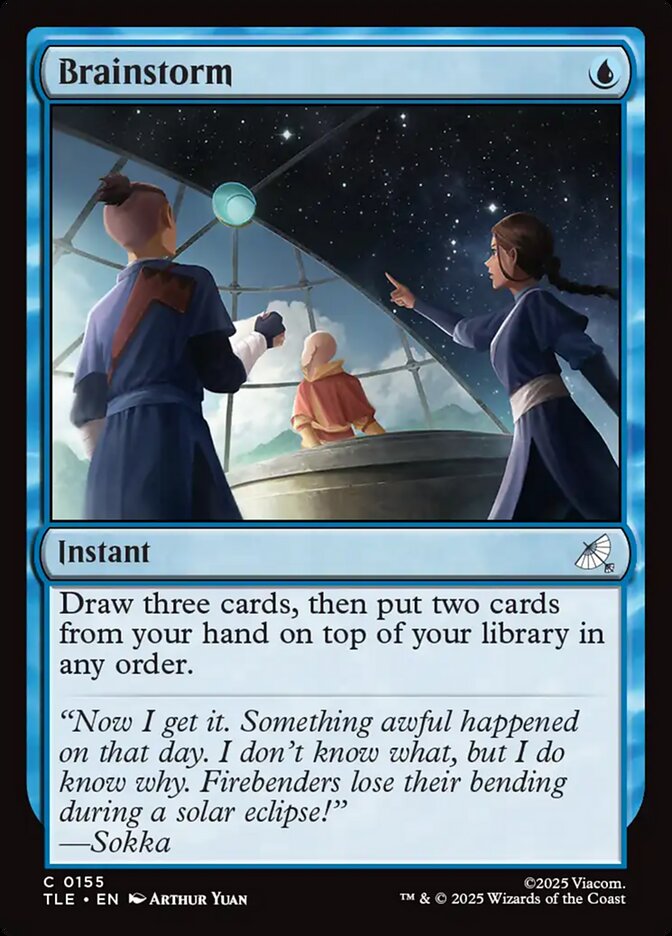 Tempestade Cerebral / Brainstorm - Magic: The Gathering - MoxLand