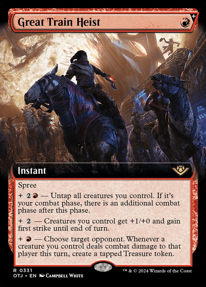 O Grande Assalto ao Trem / Great Train Heist - Magic: The Gathering - MoxLand
