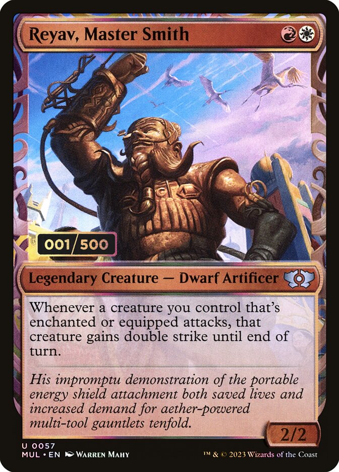 Reyav, Ferreiro Mestre / Reyav, Master Smith - Magic: The Gathering - MoxLand