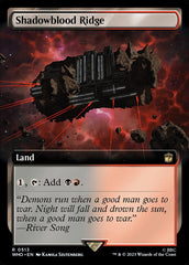 Serra de Sanguesombra / Shadowblood Ridge - Magic: The Gathering - MoxLand