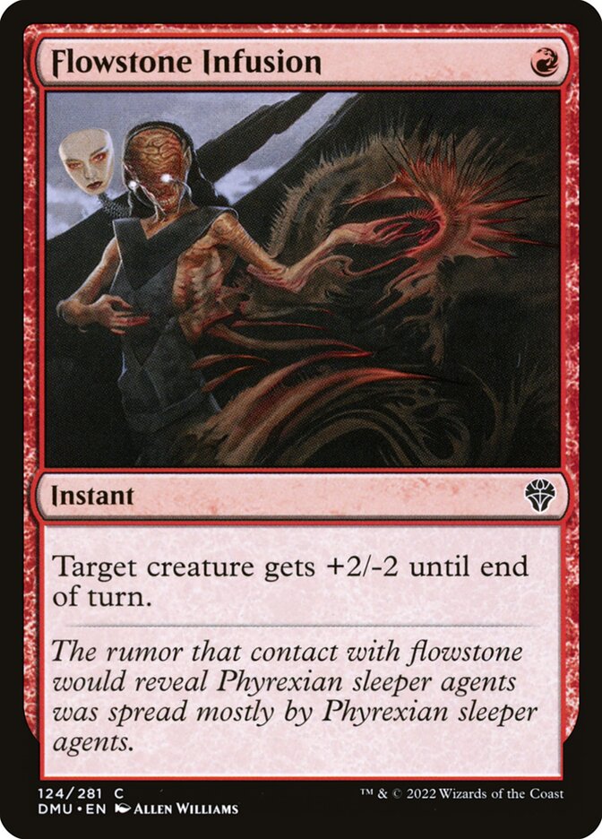 Infusão de Rochafluente / Flowstone Infusion - Magic: The Gathering - MoxLand
