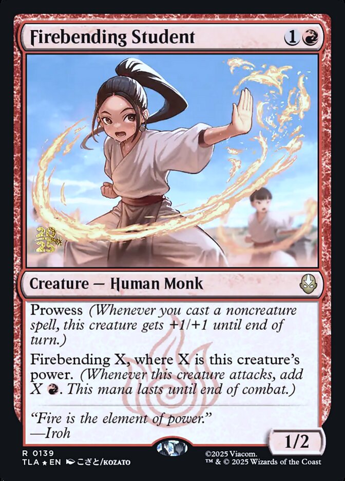 Firebending Student - Magic: The Gathering - MoxLand
