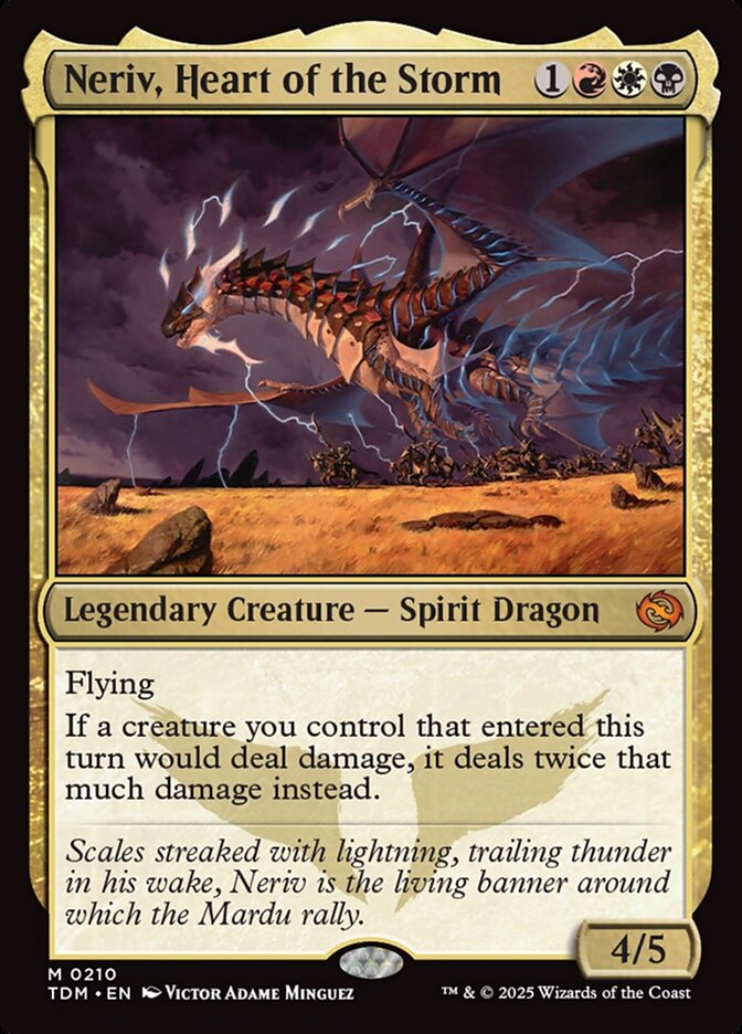 Neriv, Coração da Tempestade / Neriv, Heart of the Storm - Magic: The Gathering - MoxLand