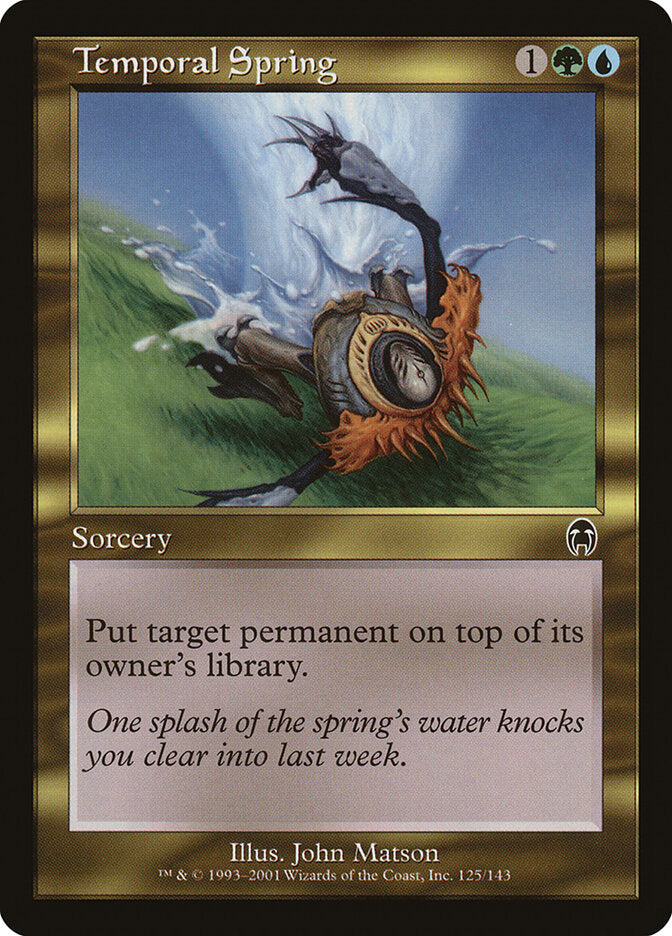 Fonte Temporal / Temporal Spring - Magic: The Gathering - MoxLand