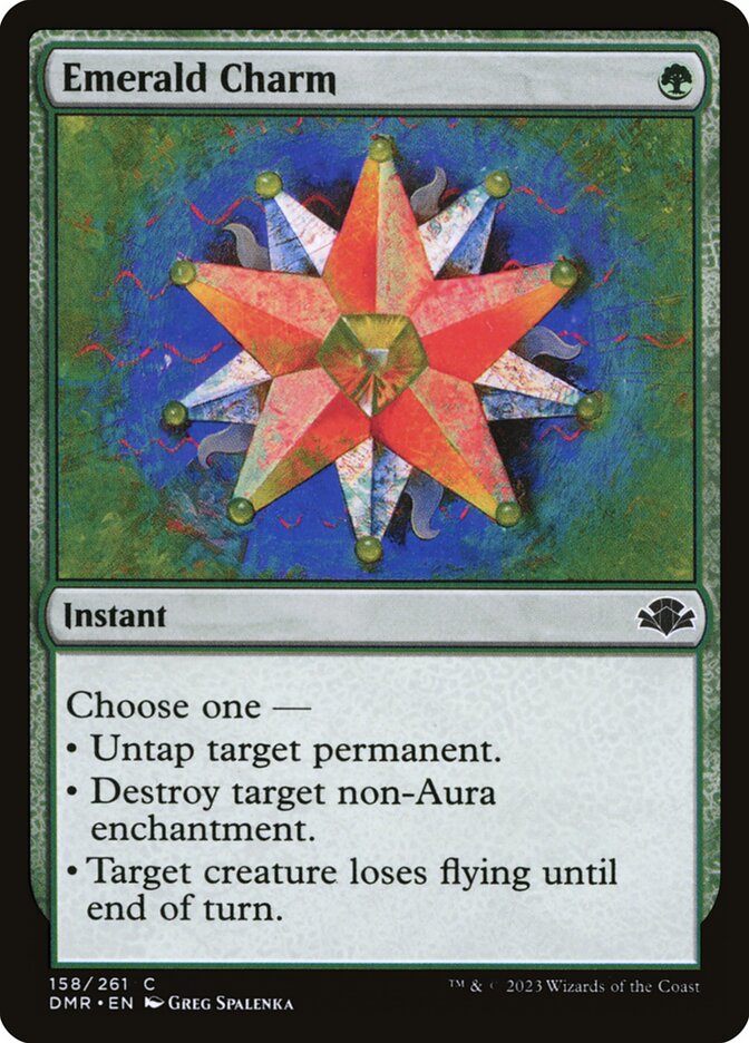 Medalhão de Esmeralda / Emerald Charm - Magic: The Gathering - MoxLand