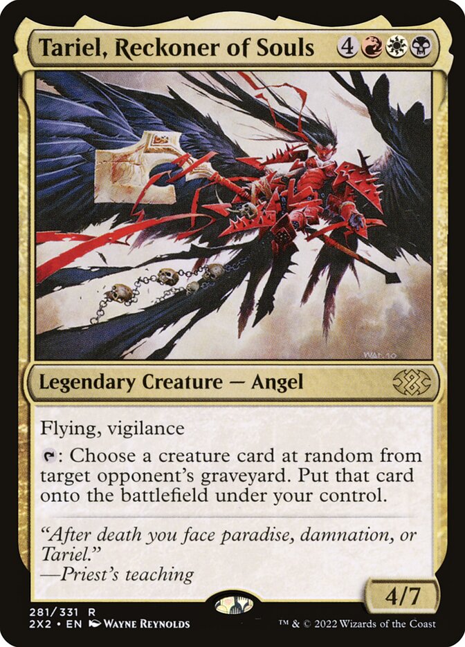 Tariel, Reckoner of Souls / Tariel, Reckoner of Souls - Magic: The Gathering - MoxLand