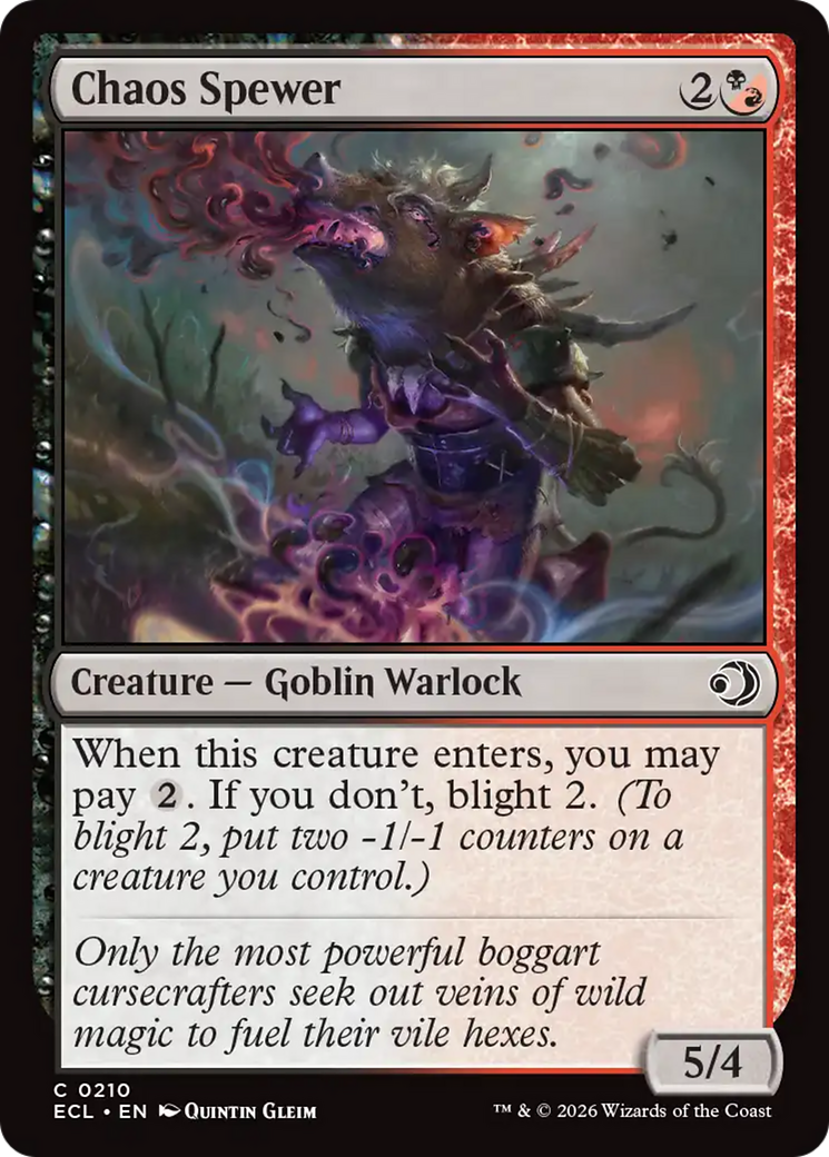 Disseminadora do Caos / Chaos Spewer - Magic: The Gathering - MoxLand