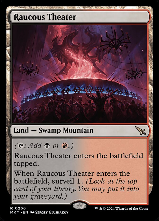 Teatro Barulhento / Raucous Theater - Magic: The Gathering - MoxLand