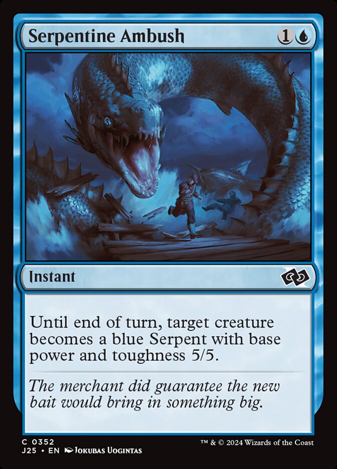 Emboscada Serpentina / Serpentine Ambush - Magic: The Gathering - MoxLand