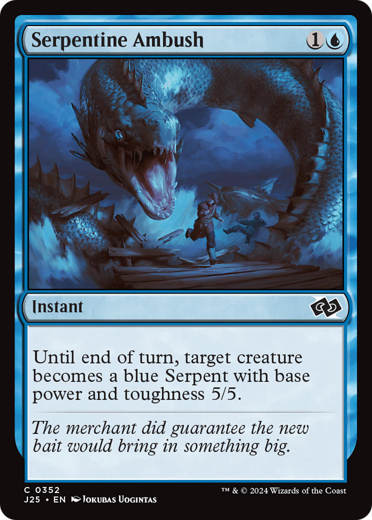 Emboscada Serpentina / Serpentine Ambush - Magic: The Gathering - MoxLand