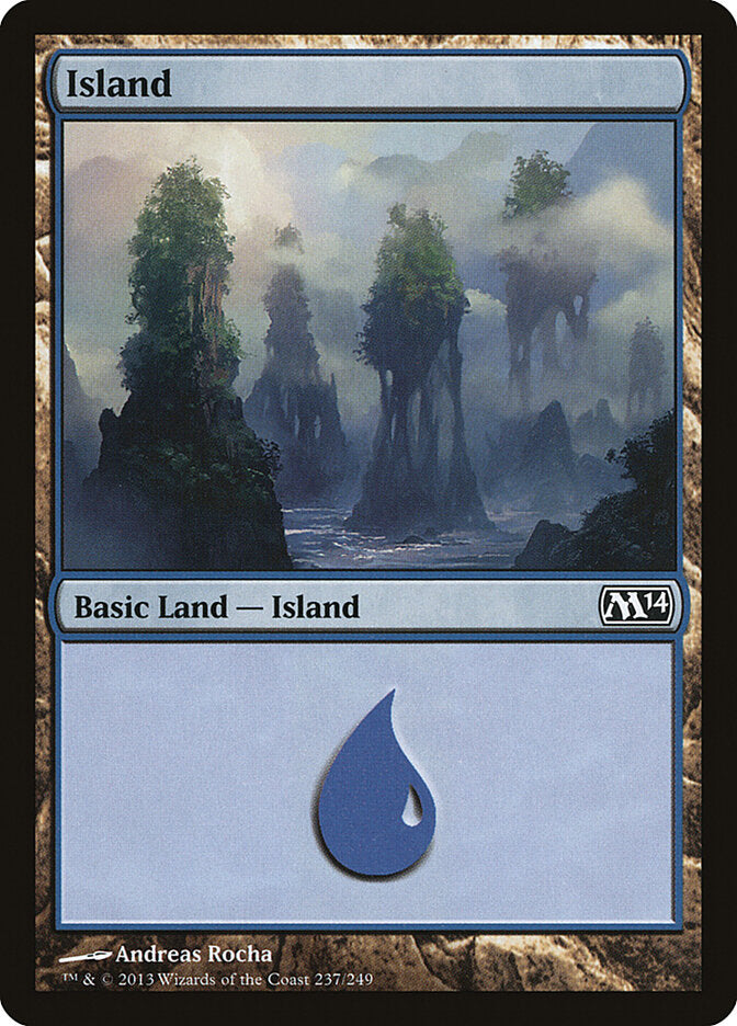 Ilha / Island - Magic: The Gathering - MoxLand