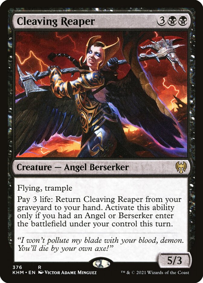 Ceifadora Carniceira / Cleaving Reaper - Magic: The Gathering - MoxLand