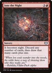 Adentrar a Noite / Into the Night - Magic: The Gathering - MoxLand