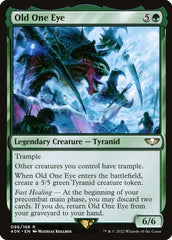 Velho Caolho / Old One Eye - Magic: The Gathering - MoxLand