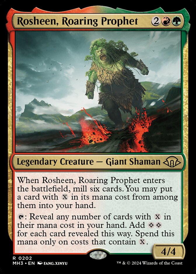 Rosheen, Profeta Urrante / Rosheen, Roaring Prophet - Magic: The Gathering - MoxLand