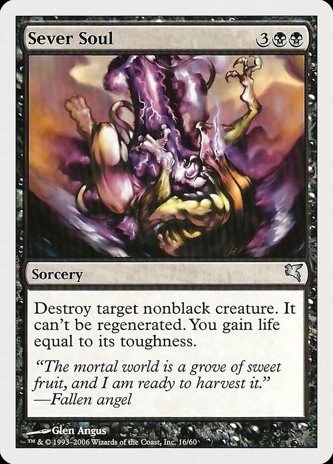 Cortar a Alma / Sever Soul - Magic: The Gathering - MoxLand
