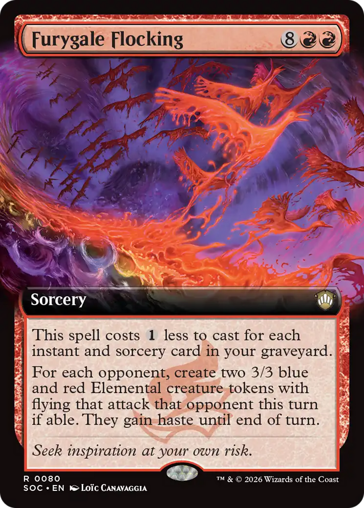 Furygale Flocking - Magic: The Gathering - MoxLand