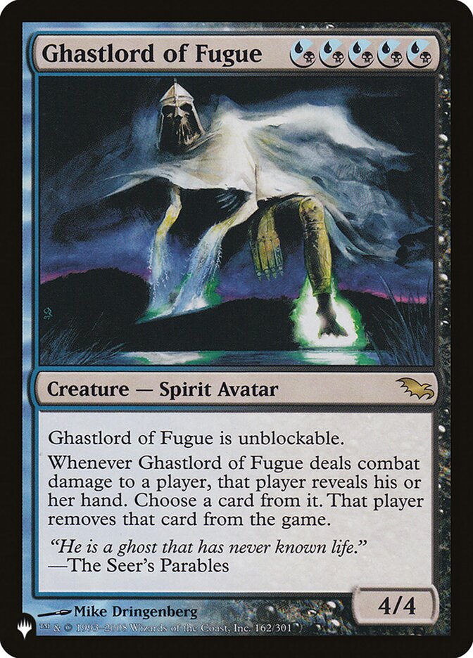 Lorde Fantasmal da Fuga / Ghastlord of Fugue - Magic: The Gathering - MoxLand