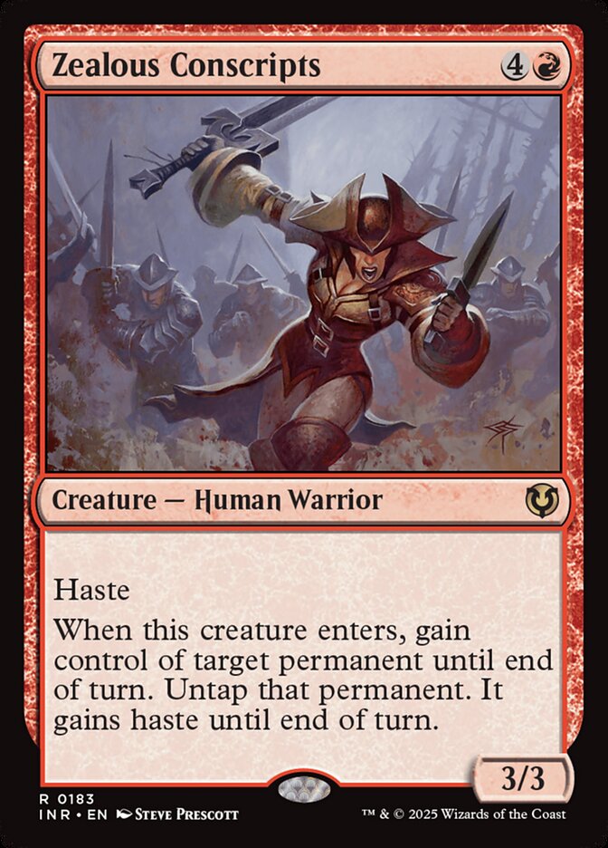 Recrutas Zelosos / Zealous Conscripts - Magic: The Gathering - MoxLand