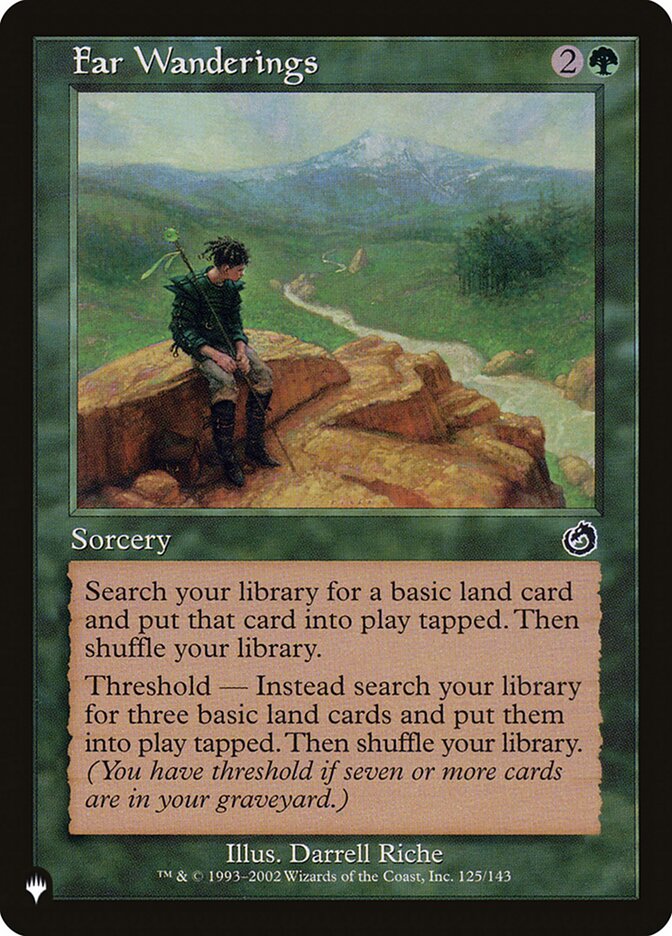 Viagem Longínqua / Far Wanderings - Magic: The Gathering - MoxLand
