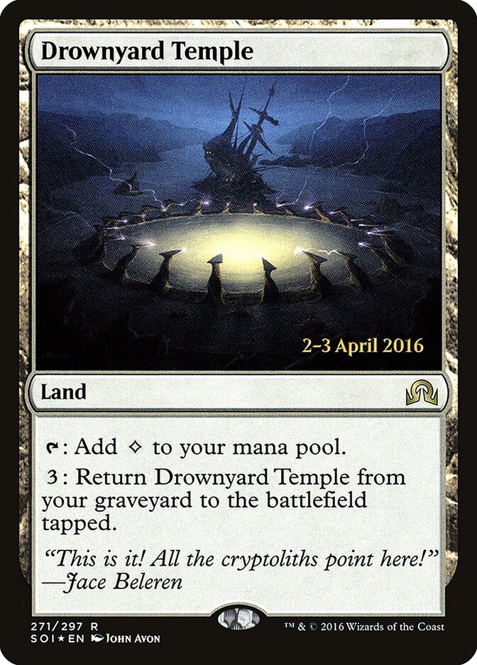 Templo da Costa Náufraga / Drownyard Temple - Magic: The Gathering - MoxLand