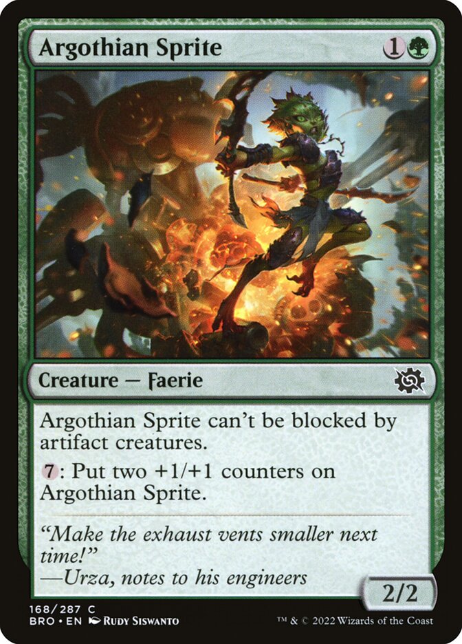 Sílfide Argothiana / Argothian Sprite - Magic: The Gathering - MoxLand