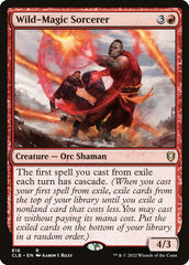 Feiticeiro da Magia Selvagem / Wild-Magic Sorcerer - Magic: The Gathering - MoxLand