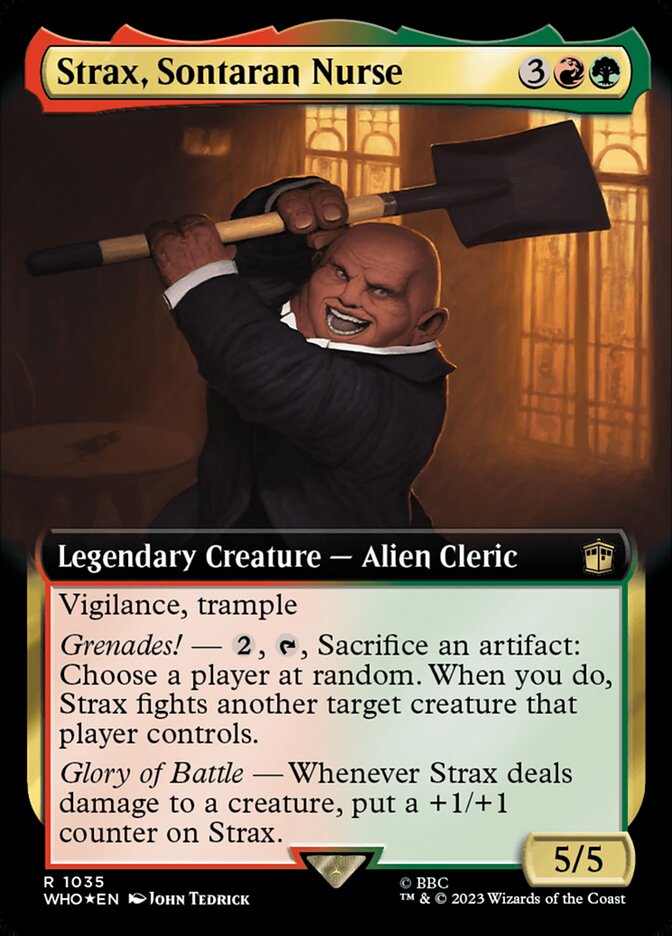 Strax, Sontaran Nurse - Magic: The Gathering - MoxLand