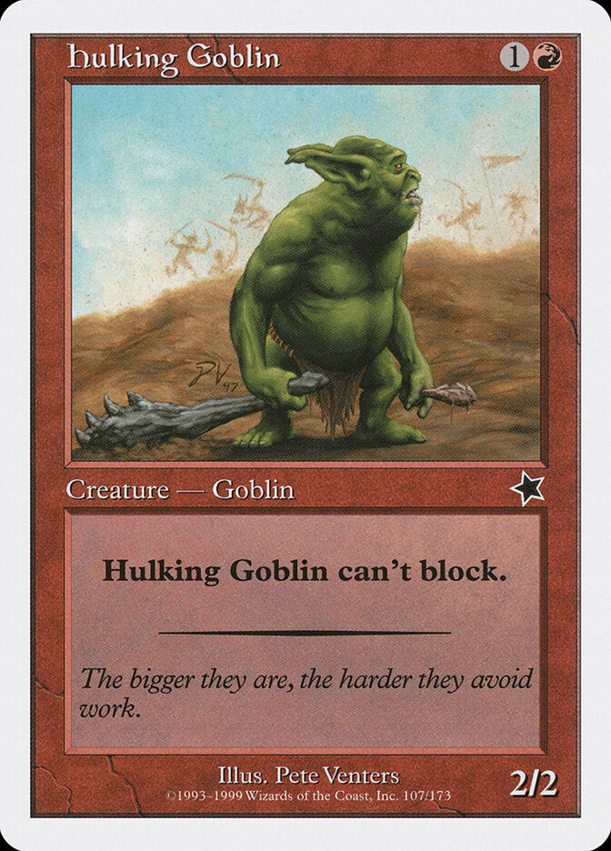 Hulking Goblin - Magic: The Gathering - MoxLand