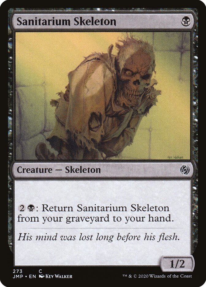 Esqueleto do Sanatório / Sanitarium Skeleton - Magic: The Gathering - MoxLand