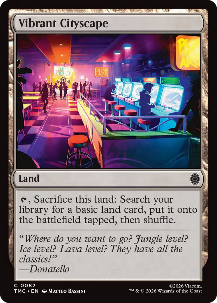 Vibrant Cityscape - Magic: The Gathering - MoxLand