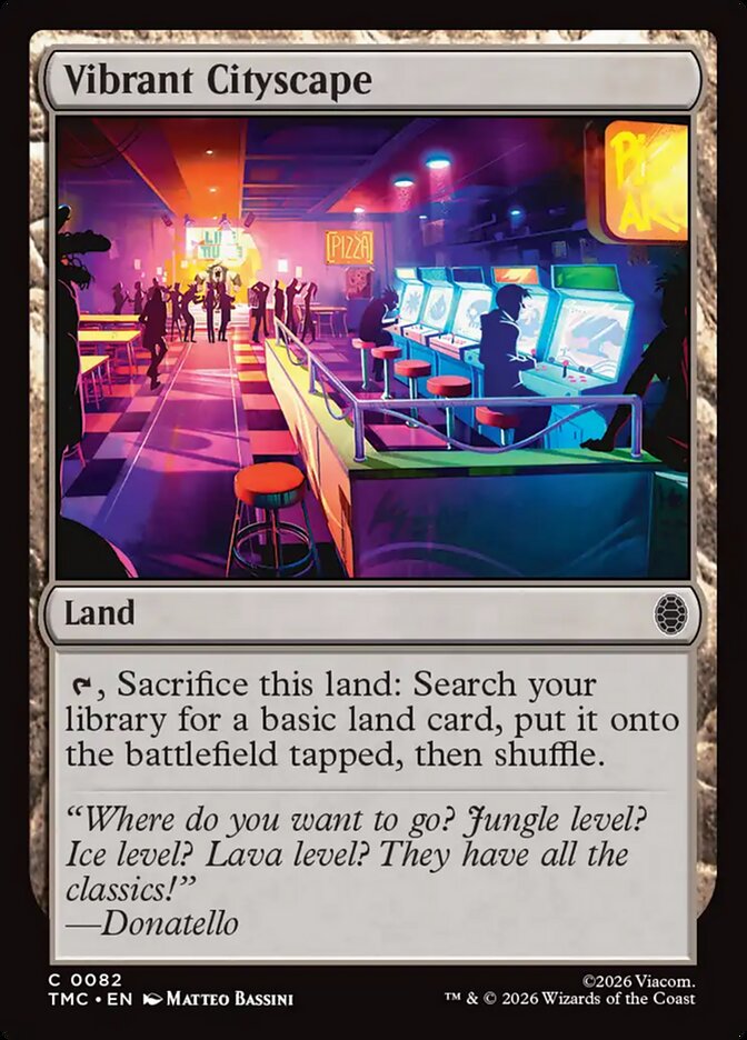 Vibrant Cityscape - Magic: The Gathering - MoxLand