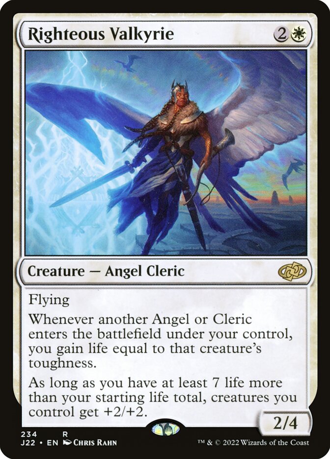 Valquíria Justa / Righteous Valkyrie - Magic: The Gathering - MoxLand