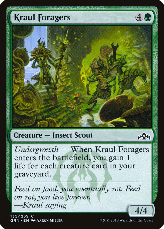 Forrageadores Kraul / Kraul Foragers - Magic: The Gathering - MoxLand