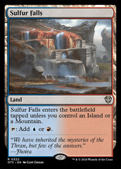 Cascata de Enxofre / Sulfur Falls - Magic: The Gathering - MoxLand