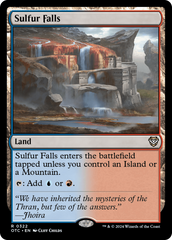 Cascata de Enxofre / Sulfur Falls - Magic: The Gathering - MoxLand