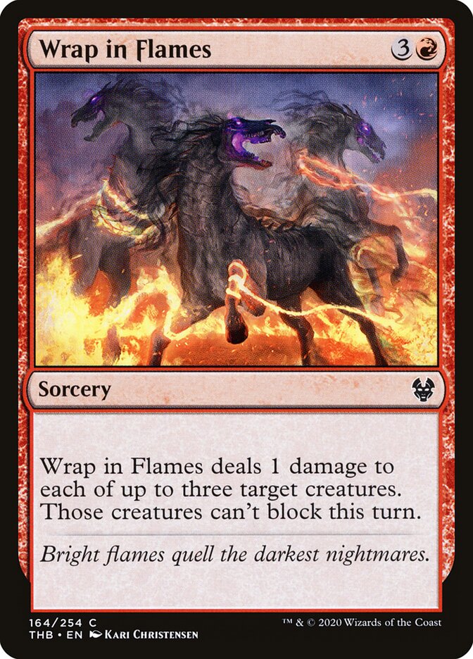 Envolver em Chamas / Wrap in Flames - Magic: The Gathering - MoxLand