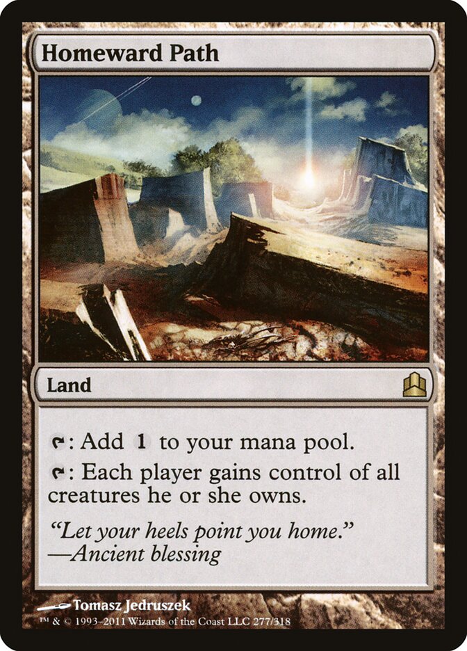 Caminho para Casa / Homeward Path - Magic: The Gathering - MoxLand
