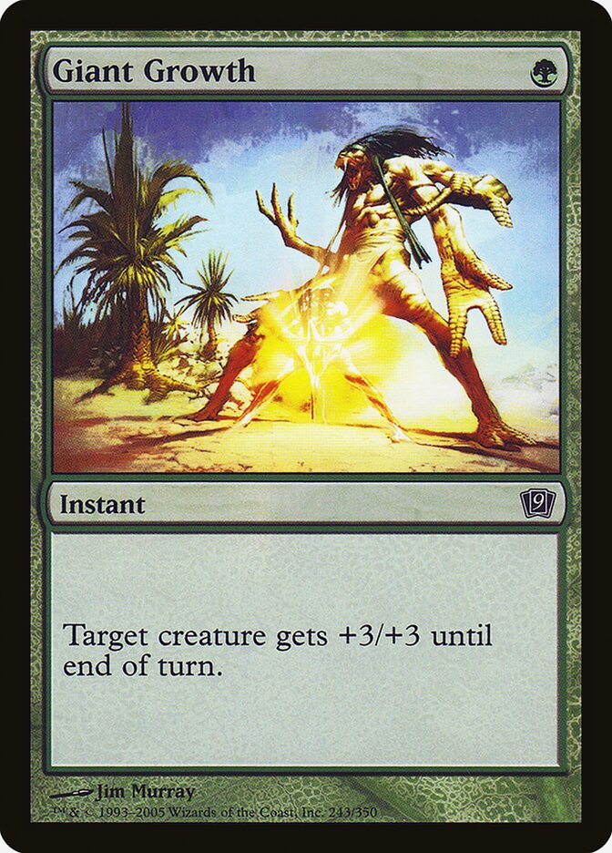 Crescimento Desenfreado / Giant Growth - Magic: The Gathering - MoxLand